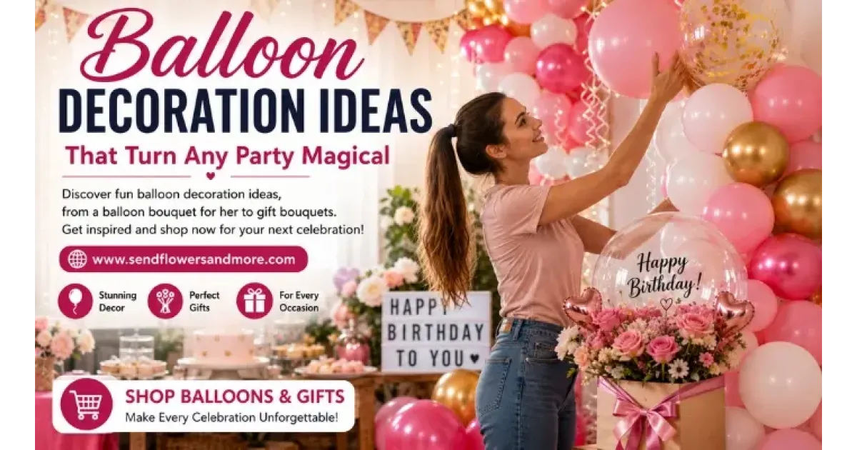 Balloon Decoration Ideas That Turn Any Party Magical