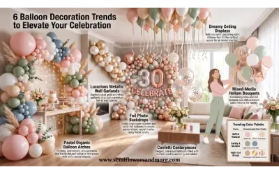 Balloon Decorations Trends: 6 Ways to Style Your Party