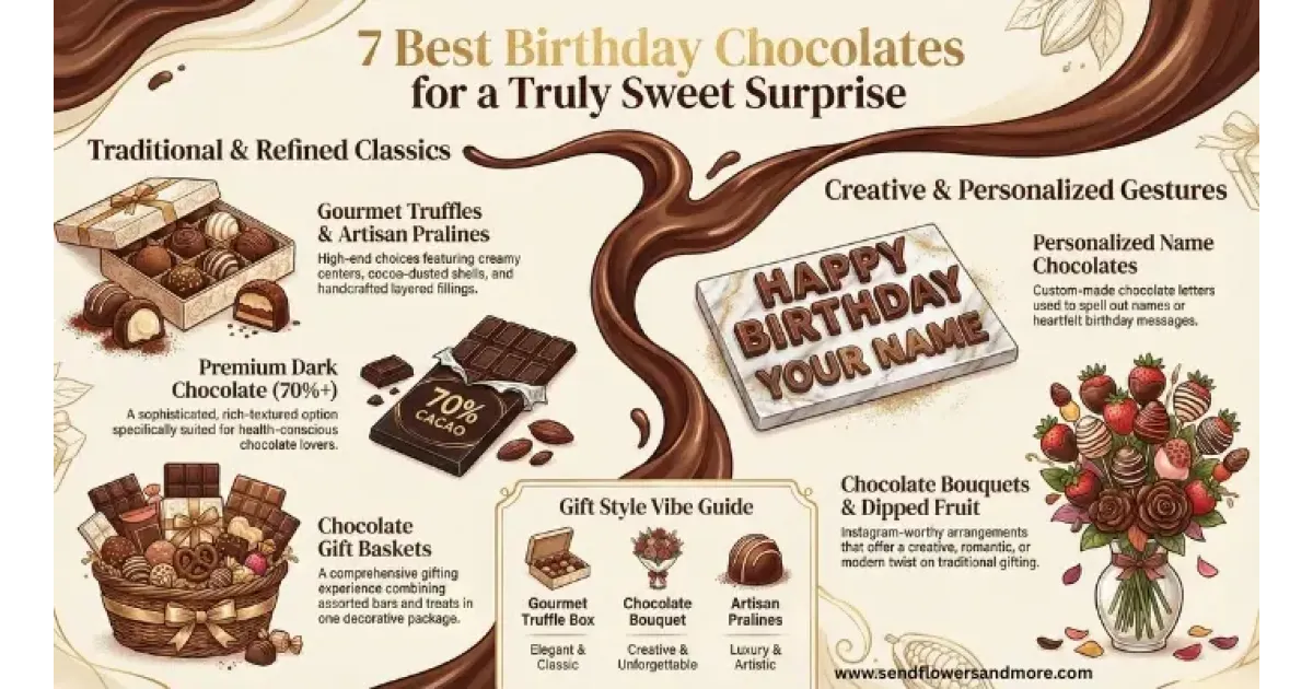 7 Best Birthday Chocolates for a Truly Sweet Surprise