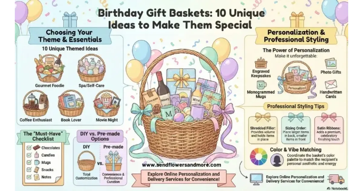 Birthday Gift Baskets: 10 Unique Ideas to Make Them Special
