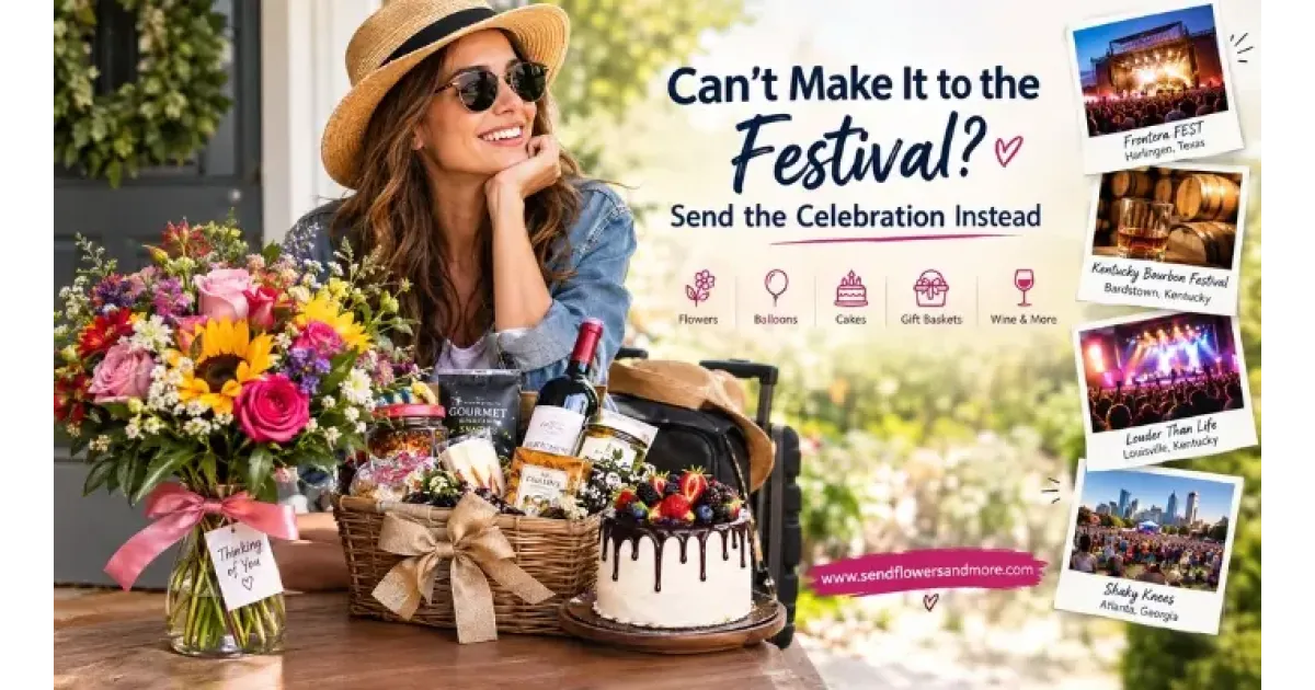 Can't Make It to the Festival? Send the Celebration Instead