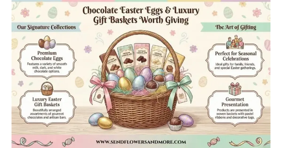 Chocolate Easter Eggs & Luxury Gift Baskets Worth Giving