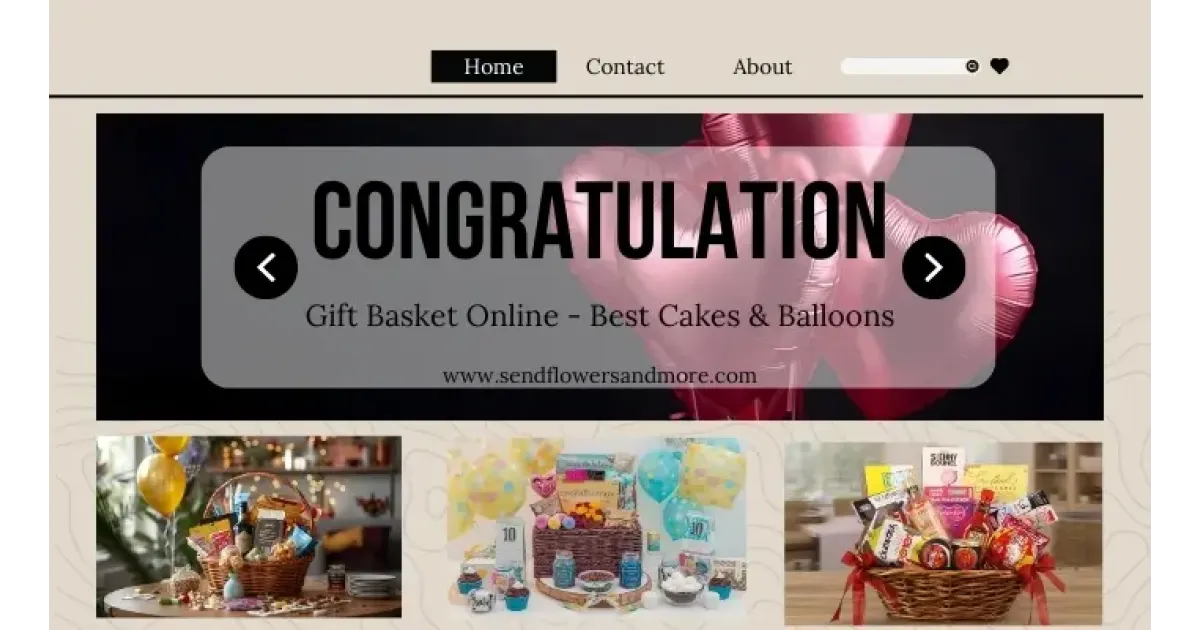 Congratulation Gift Basket Online -