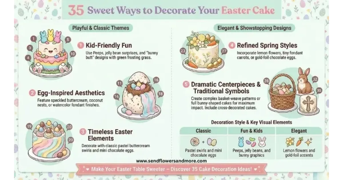 35 Easter Cake Decorations That Make the Holiday Sweeter