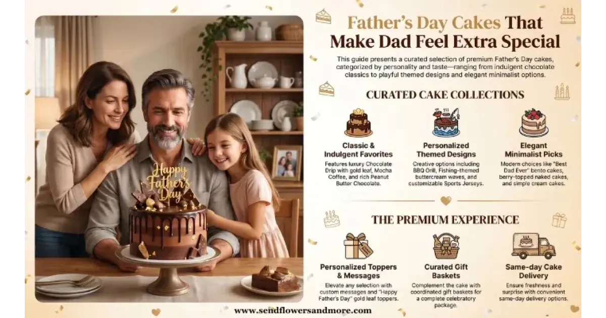 Father's Day Cakes That Make Dad Feel Extra Special
