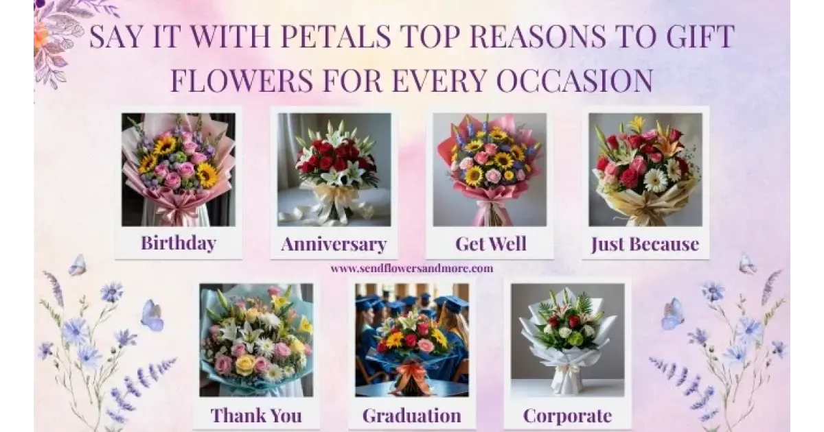 Say It with Petals: Top Reasons to Gift Flowers for Every Occasion