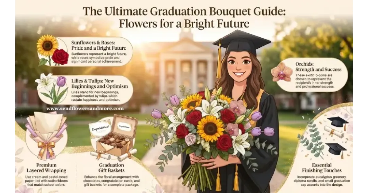 Graduation Bouquet Guide: Best Flowers & Arrangements