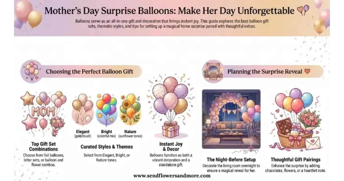 Mother's Day Surprise Balloons: Make Her Day Unforgettable