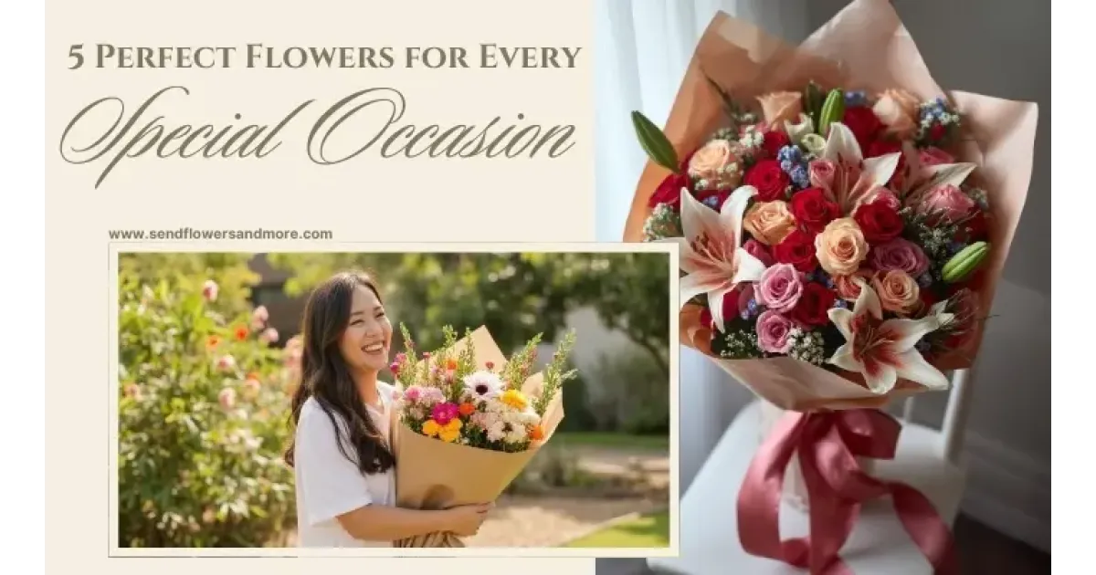 5 Perfect Flowers for Every Special Occasion