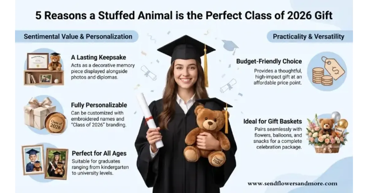 5 Reasons a Stuffed Animal Graduation Gift