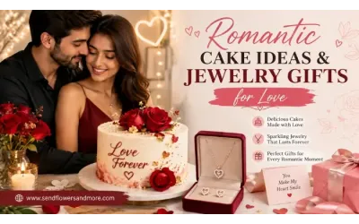 Romantic Cake Ideas & Jewelry Gifts for Love