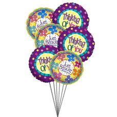 You are in my mind (6 Mylar Balloons)