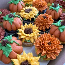 Autumn-Inspired Cupcakes