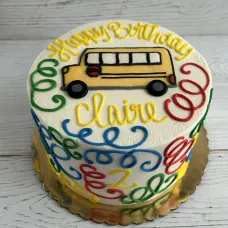 School Bus Cake