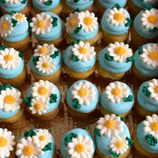 Daisy Cupcakes