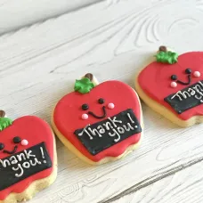 Thank You Apple Sugar Cookies
