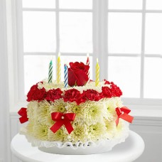 Cushion Flower Cake