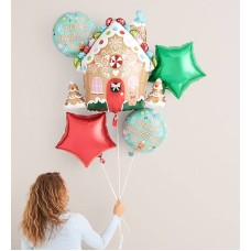 Baking Spirits Bright Balloon Bouquet