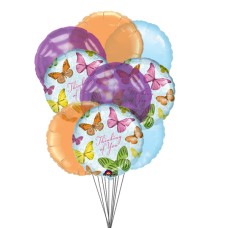 In Your Thoughts Balloons (3 Mylar Balloons & 6 Latex Balloons)