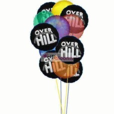 Smiles During Journey (3 Latex and 6 Mylar Balloons)