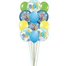 Balloons for Boys (6 Latex and 6 Mylar Balloons)