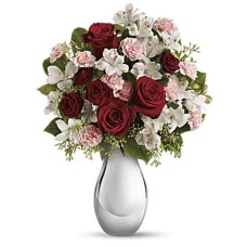 Giftblooms Crazy for You Bouquet with Red Roses (Standard)
