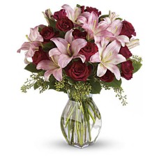 Lavish Love Bouquet with Long Stemmed Red Roses (Standard)