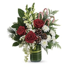 Festive Pines Bouquet (Standard)