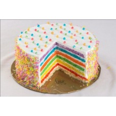 Rainbow Cake 1.5 Kg (As Shown)