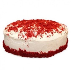 1 Kg Red Velvet Photo Cake (As Shown)