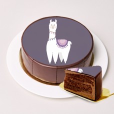 Dessert Motif Cake Lama
