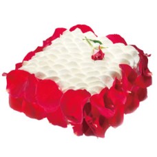 birthday peach cake (25 Cm)