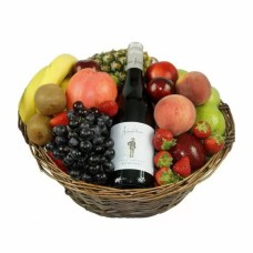 Fruit & Wine Basket