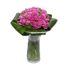 Bouquet of 24 Roses Lilas