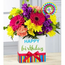 Birthday Brights Bouquet (Best)