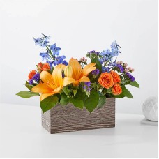 Radiant Citrus Box Bouquet (Standard)