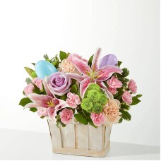 Eggcellent Blooms Basket (Standard)