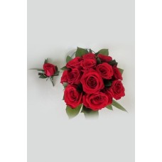 WB05 Red Roses with Matching Boutonniere