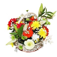 Lilies basket