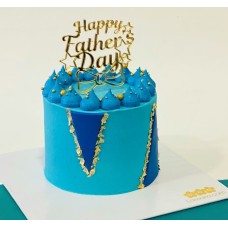 "Happy Father's Day" Butter Chocolate Cake
