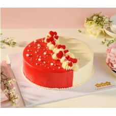 HAPPILY EVER AFTER RED VELVET-CHOCO CAKE 1KG