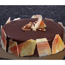 Chocolate And Sticky Nutty Gateau (2.2Lb)