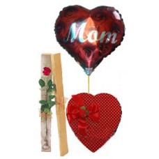 Sharee - Chocolate, Rose and Balloon