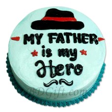 2 Pound Customized Round Vanilla Cake