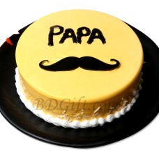 1 Pound Customized Vanilla Cake