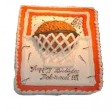 Basket Ball Cake (10 X 14)