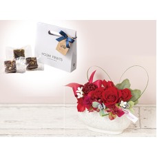 Sereno&brownie with nuts and dried fruits