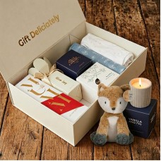 Plush Fox Luxury Newborn Baby Gift Hamper