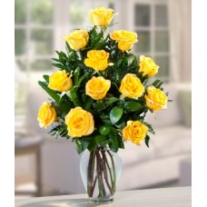 Dozen Yellow Roses