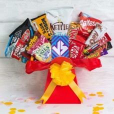 The Snacks and Chocolate Bouquet